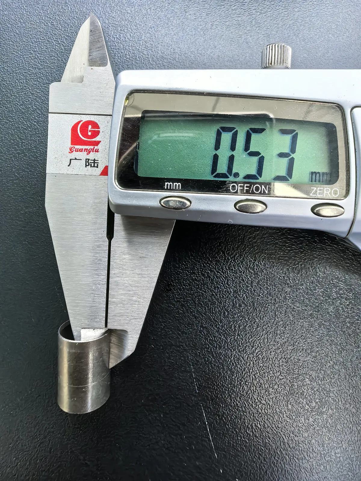 تطوير مواد وعمليات للأنابيب ذات الجدران فائقة الرقة measurement record 1